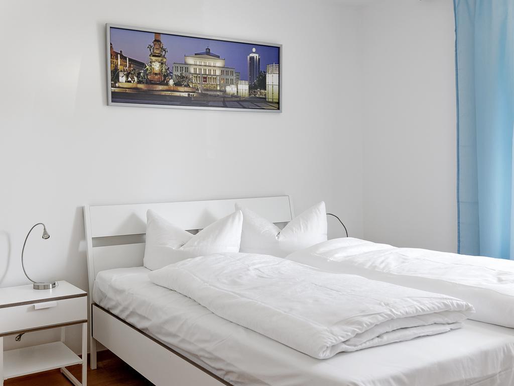 City Park Apartments - #11.02 - Luxus Apartment Mit Tiefgarage Leipzig Quarto foto